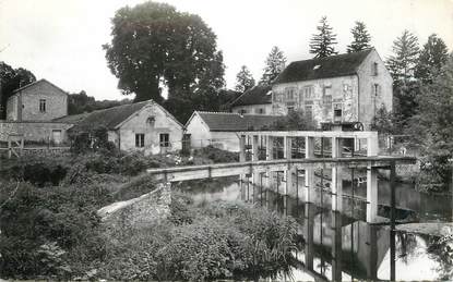 / CPSM FRANCE 77 "Jouy sur Morin, barrage à racine et l'ouvroir"