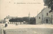 77 Seine Et Marne / CPA FRANCE 77 "Saint Mammès, la place de la mairie et l'église"