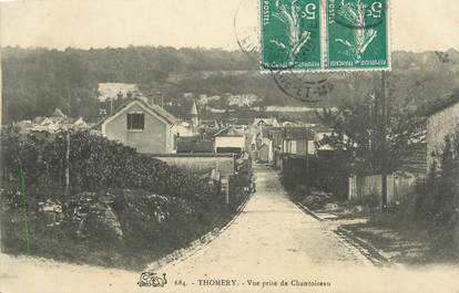 / CPA FRANCE 77 "Thomery, vue prise de Chantoiseau"