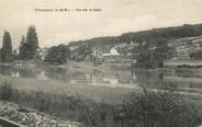 77 Seine Et Marne / CPA FRANCE 77 "Thomery, vue sur la Seine"