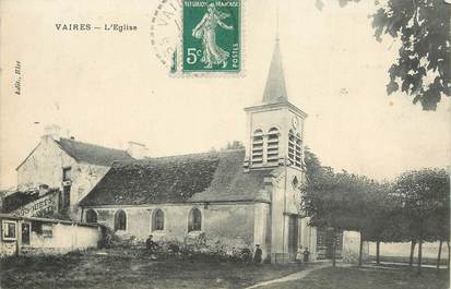 / CPA FRANCE 77 "Vaires, l'église "