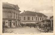 77 Seine Et Marne / CPA FRANCE 77 "Villeparisis, place du marché"