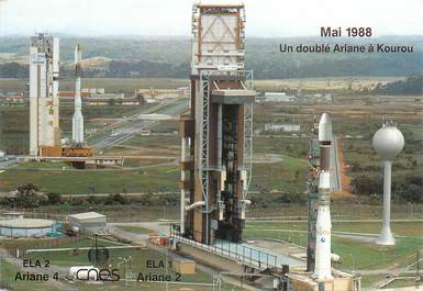 CPSM GUYANE "Kourou, Ariane 2, mai 1988"