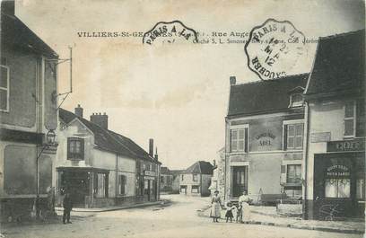 / CPA FRANCE 77 "Villiers Saint Georges, rue Augers"