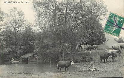 / CPA FRANCE 77 "Bordeaux, la mare"