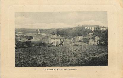 CPA FRANCE 11 "Couffoulens, vue générale"