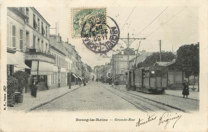 / CPA FRANCE 92 "Bourg La Reine, grande rue "