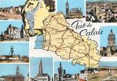 62 Pa De Calai / CPSM FRANCE 62 "Pas de Calais" / CARTE GEOGRAPHIQUE