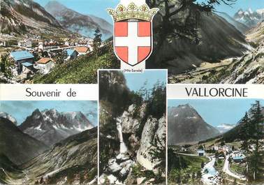 / CPSM FRANCE 74 "Souvenir de Vallorcine"