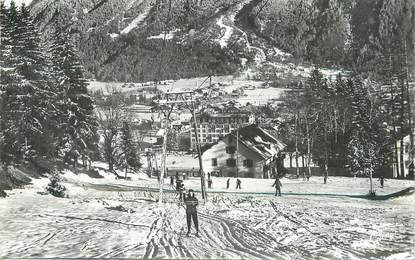 / CPSM FRANCE 74 "Chamonix Mont Blanc, le remonte pentes"