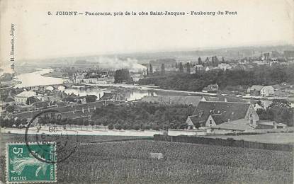 / CPA FRANCE 89 "Joigny, panorama de la côte Saint Jacques"