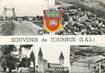 / CPSM FRANCE 71 "Souvenir de Tournus"
