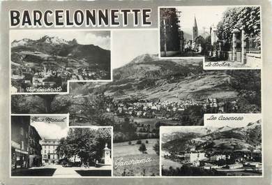 / CPSM FRANCE 04 "Barcelonette, route des grandes Alpes"