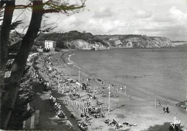 / CPSM FRANCE 29 "Morgat, vue générale de la grande plage"