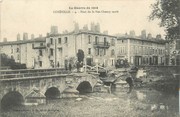 54 Meurthe Et Moselle / CPA FRANCE 54 "Lunéville, pont de la Rue Chanzy sauté"