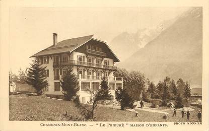 / CPA FRANCE 74 "Chamonix Mont Blanc, le prieuré, maison d'enfants"