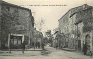 11 Aude CPA FRANCE 11 "Fleury d'Aude, avenue de Saint Pierre la Mer"