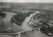 CPSM FRANCE 71 "Verdun sur le Doubs, vue aérienne du confluent du Doubs"