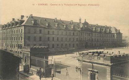 CPA FRANCE 87 "Limoges, caserne de la Visitation"