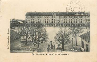 CPA FRANCE 38 "Bourgoin, la caserne"