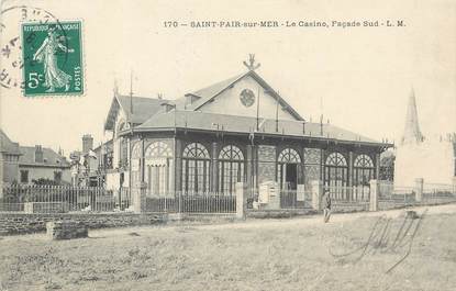 / CPA FRANCE 50 "Saint Pair sur Mer, le casino"