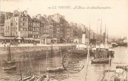 CPA FRANCE 76 "Le Havre, le quai de Southampton"