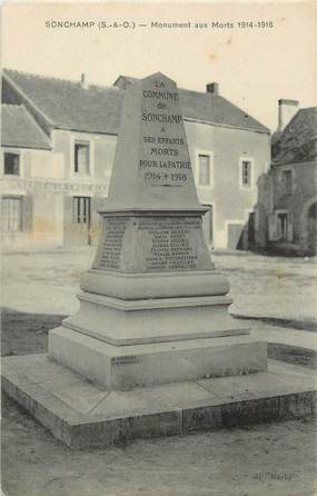 / CPA FRANCE 78 "Sonchamp, monument aux morts"