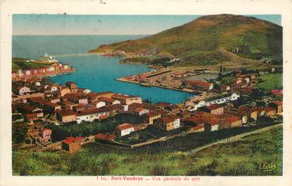 CPA FRANCE 66 "Port Vendres, vue générale du port "