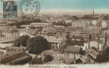 CPA FRANCE 71 "Chalon sur Saone, vue générale"