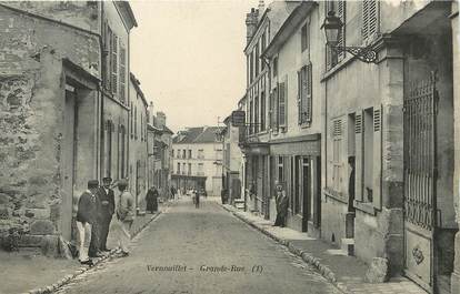 / CPA FRANCE 78 "Vernouillet, grande rue"