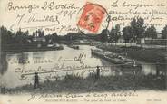 71 SaÔne Et Loire CPA FRANCE 71 "Chalons sur Marne, vue prise du pont du Canal"