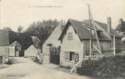 / CPA FRANCE 78 "Rosay" / MOULIN