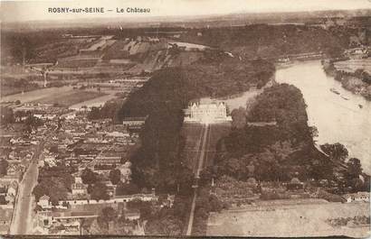 / CPA FRANCE 78 "Rosny sur Seine, le château"