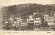 06 Alpe Maritime / CPA FRANCE 06 "Grasse, villas de la route de Saint Vallier"