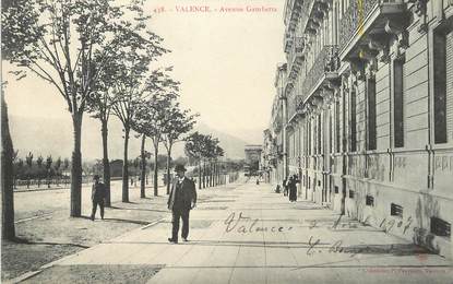 / CPA FRANCE 26 "Valence, av Gambetta"