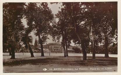 CPSM FRANCE 19 "Brive, le Théâtre"