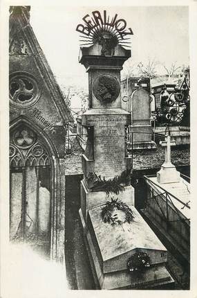 / CPSM FRANCE 75018 "Paris, tombeau d'Hector Berlioz"