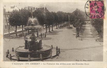 / CPA FRANCE 63 "Ambert" / FONTAINE