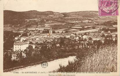 / CPA FRANCE 63 "Saint Anthème, vue générale"