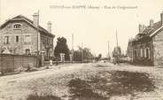 02 Aisne CPA FRANCE 02 "Condé sur Suippe, rue de Guignicourt"