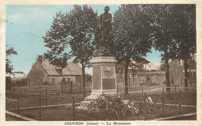 CPA FRANCE 02 "Couvron, le monument aux morts"