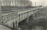 02 Aisne CPSM FRANCE 02 "Abbecourt, le pont canal sur l'Oise"