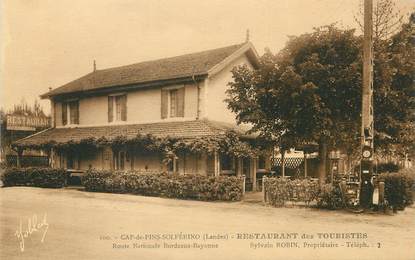 / CPA FRANCE 40 "Cap de Pins Solférino, restaurant des touristes"