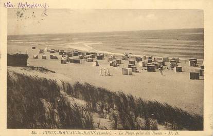 / CPA FRANCE 40 "Vieux Boucau les Bains, la plage"