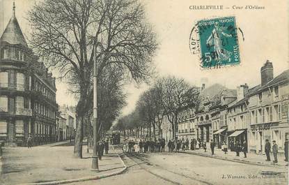 / CPA FRANCE 08 "Charleville, cour d'Orléans"