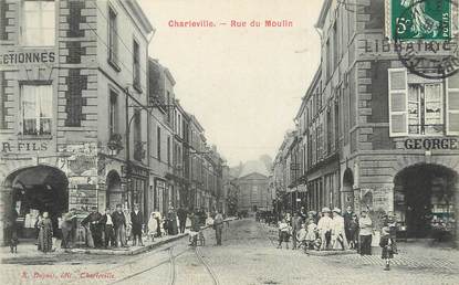 / CPA FRANCE 08 "Charleville, rue du moulin"