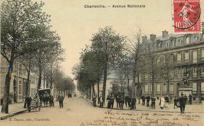 / CPA FRANCE 08 "Charleville, av Nationale"