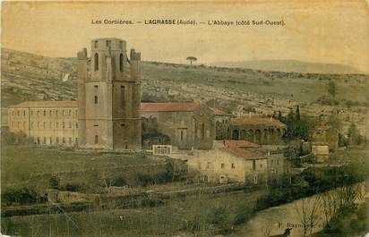 CPA FRANCE 11 "Lagrasse, l'Abbaye"