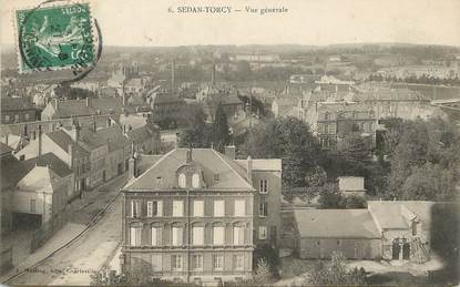 / CPA FRANCE 08 "Sedan Torcy, vue générale"