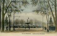 13 Bouch Du Rhone CPA FRANCE 13 "Aix en Provence, sortie du Cours Mirabeau"